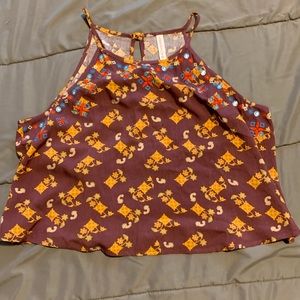 Pattern Tank Top
